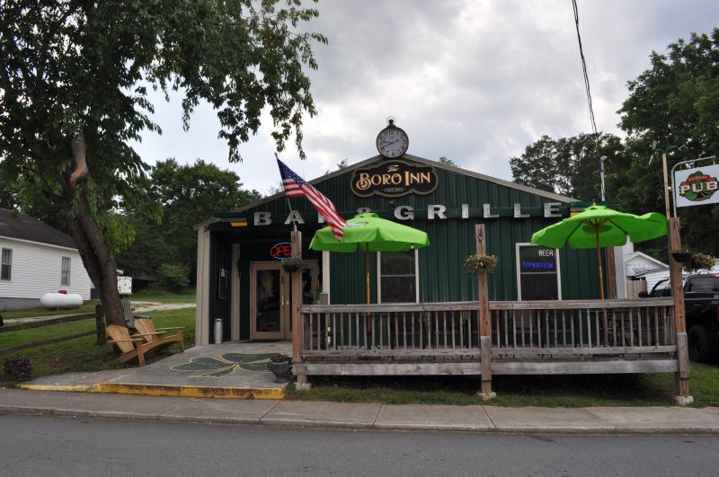 The Boro Inn Irish Pub and Grill in the Blue Ridge mountains of North Georgia