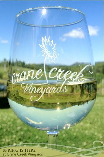 Crane Creek Vineyards winery in the Blue Ridge mountains of North Georgia