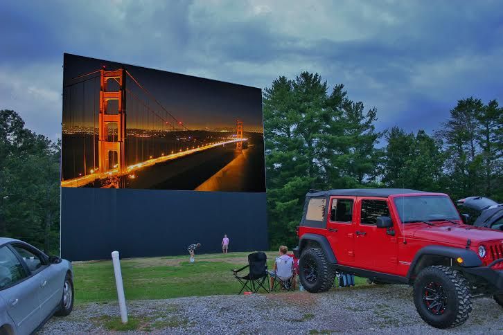 Swan Drive In Theater activity for kids in the Blue Ridge mountains of North Georgia