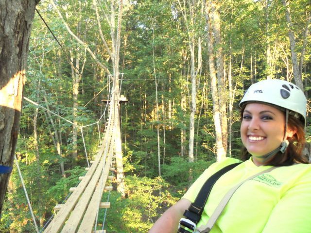 Zip Lining and Canopy Tours in the Blue Ridge Mountains of North Georgia